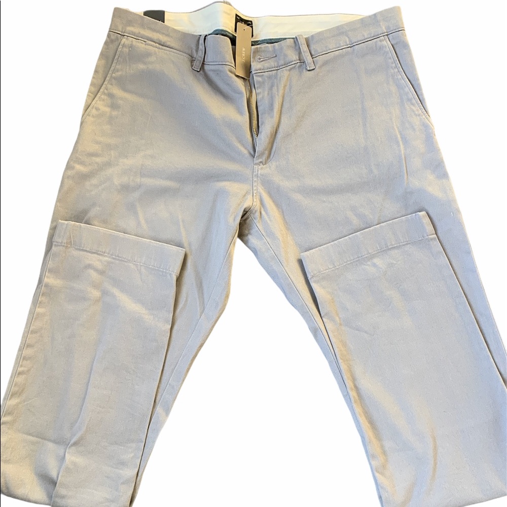 J Crew 484 Slim Stretch 34x32. Gray.
